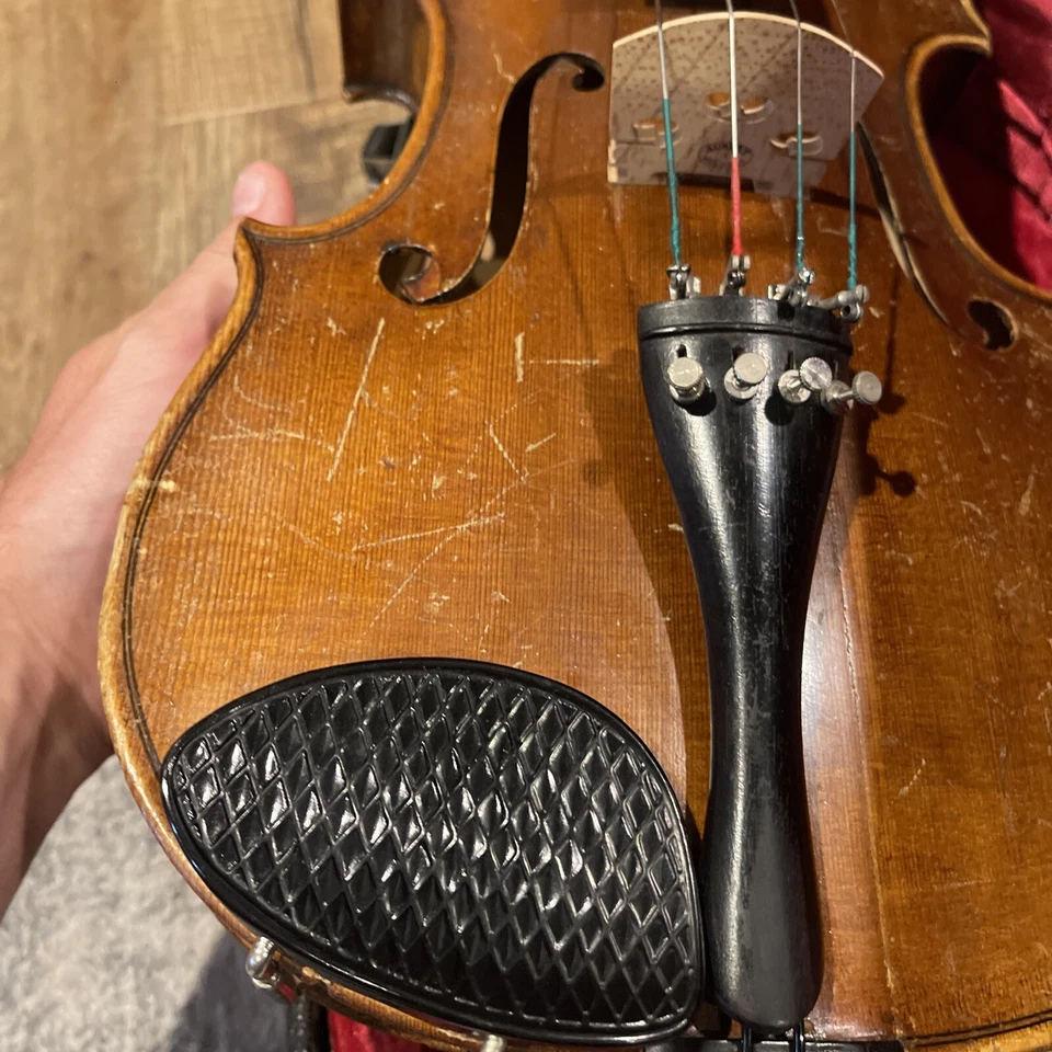 Vintage Antique Framus Viola 16” For Restore Repair Split Worn - Image 4 of 4