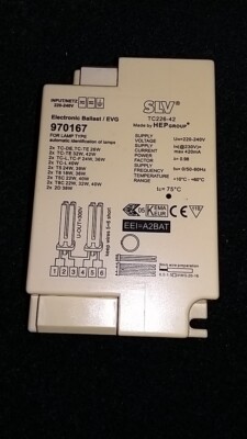 SLV- HEP TC226-42 Elektronisches Vorschaltgerät TC5C 22,40 W, TC-F 24, 36W, EVG