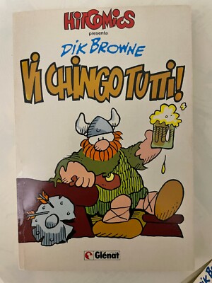 VI CHINGO ALL by DIK BROWNE, HitComics Necklace, Glenat GREAT*