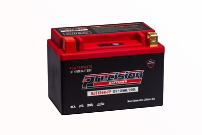 Precision HJTX14H-FP Lithium-Ion Battery Replaces Power Source WP14-BS, 12V