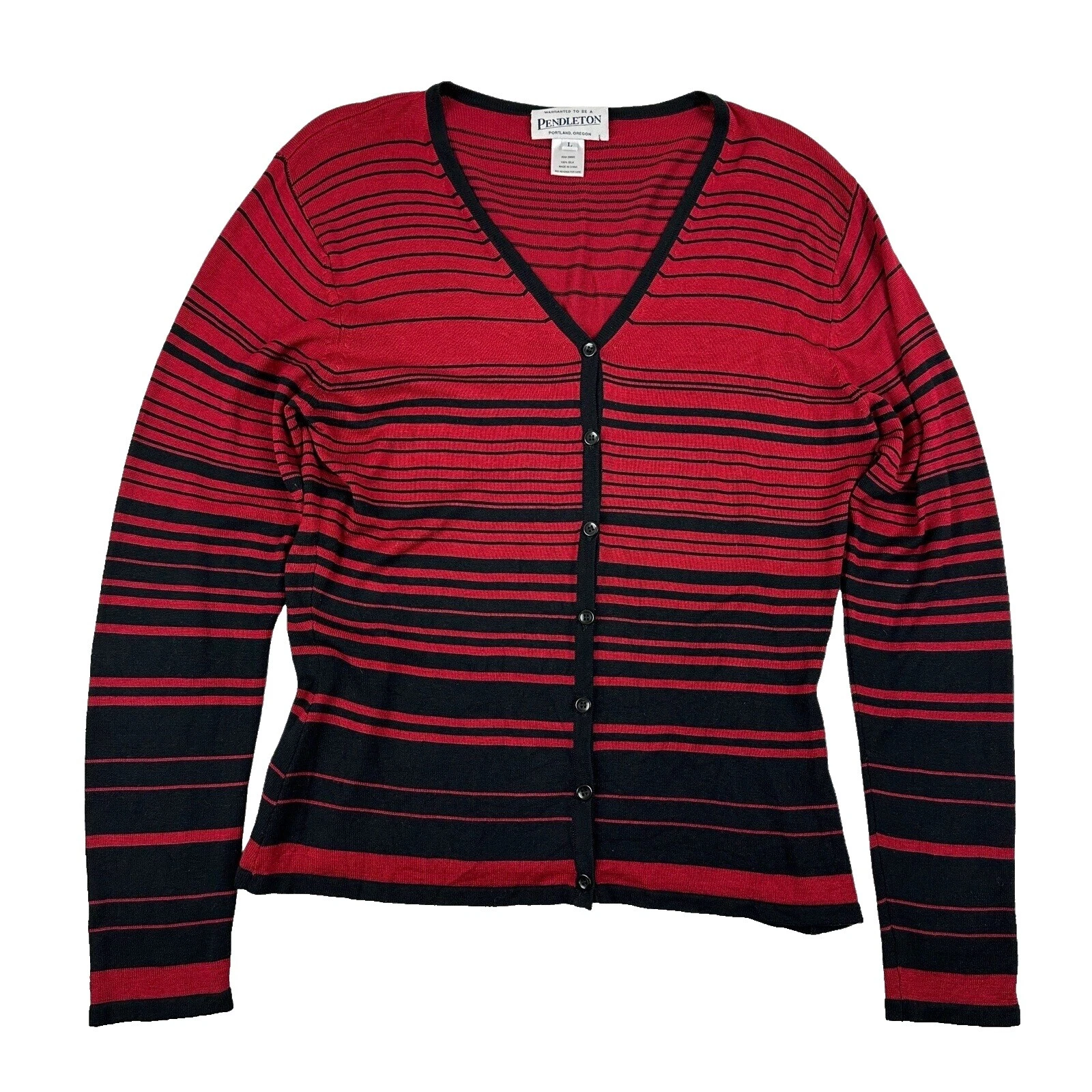Pendleton Silk Striped Sweaters for Women