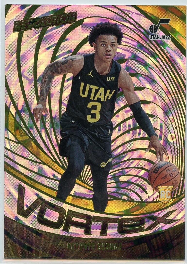 2023-24 Panini Revolution - Vortex Fractal #20 Keyonte George (RC)