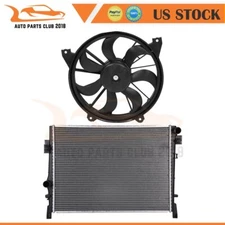 Radiator and Cooling Fan Assembly Fit for 2009 2010 2011-2018 Dodge Journey