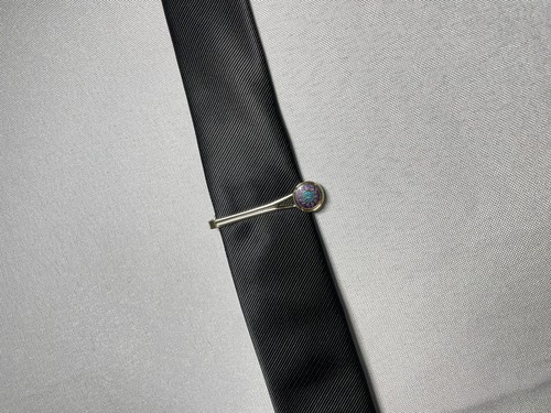 Auth beautiful Burberry Horse Night Logo × leaf design tie pin tie bar tie clip - Picture 10 of 19