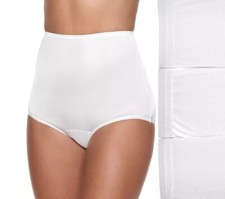 Vanity Fair Perfectly Yours Ravissant Tailored White Brief 15711 10/3XL