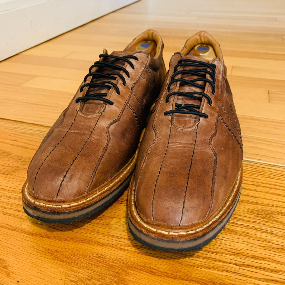 ALLEN EDMONDS Voyager Mens Oxford Size 11.5 D Brown Leather 