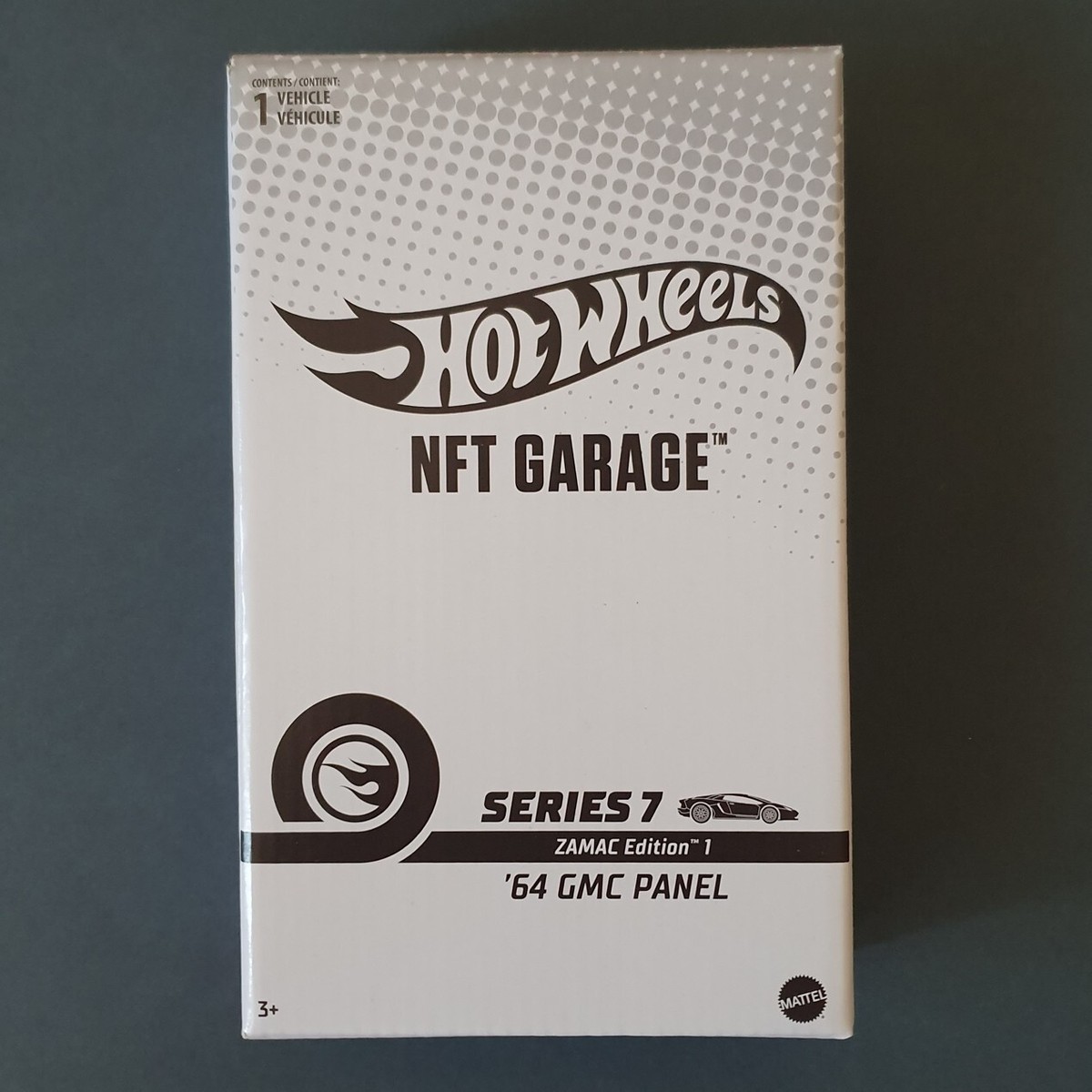 Hot Wheels N F T Series 7 '64 GMC Panel Van brand new ZAMAC rare 1