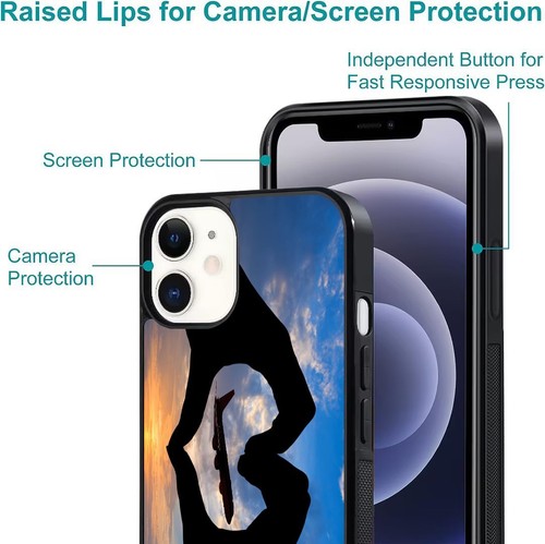 poster i love traveling Anti scratch Cover For iPhone SE XS XR Max 5 6 7 8 Plus - Picture 23 of 25