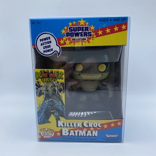 Funko POP! DC Heroes #151: Batman - Killer Croc Imposter With Custom Box