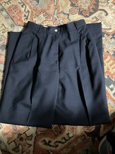 JH Collectible Navy Pleated Women  s Dress Pants Size 12