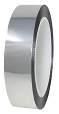 MMYP Decorative Metalized Tape Ideal for Walls and DIY Art Projects. Silver,  1"