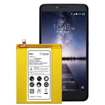 Upgraded 3820mAh Excellent Extended Slim Battery Fits MetroPCS ZTE Zmax Pro Z981