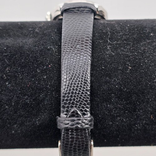 VTG Mido Multifort Ladies Super-Automatic Watch 1950s Black Leather Strap 25mm - Picture 5 of 12