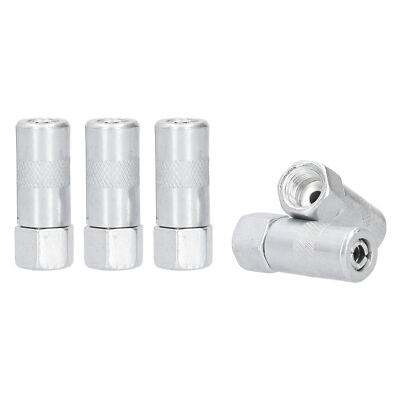5Pcs Grease Coupler Tightly Bite WearResistant Grease Flat Nozzle For