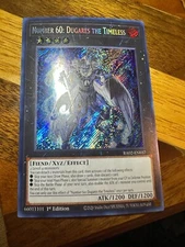 Number 60: Dugares the Timeless RA02-EN037 1st Edition Secret Rare NM + BONUS