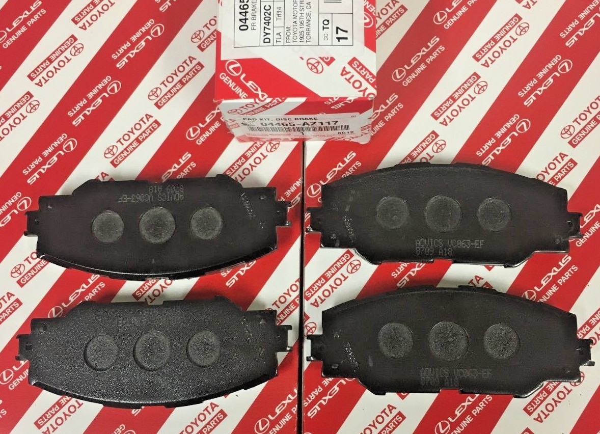20132018 TOYOTA RAV4 LIMITED SE XLE FRONT CERAMIC BRAKE PAD GENUINE