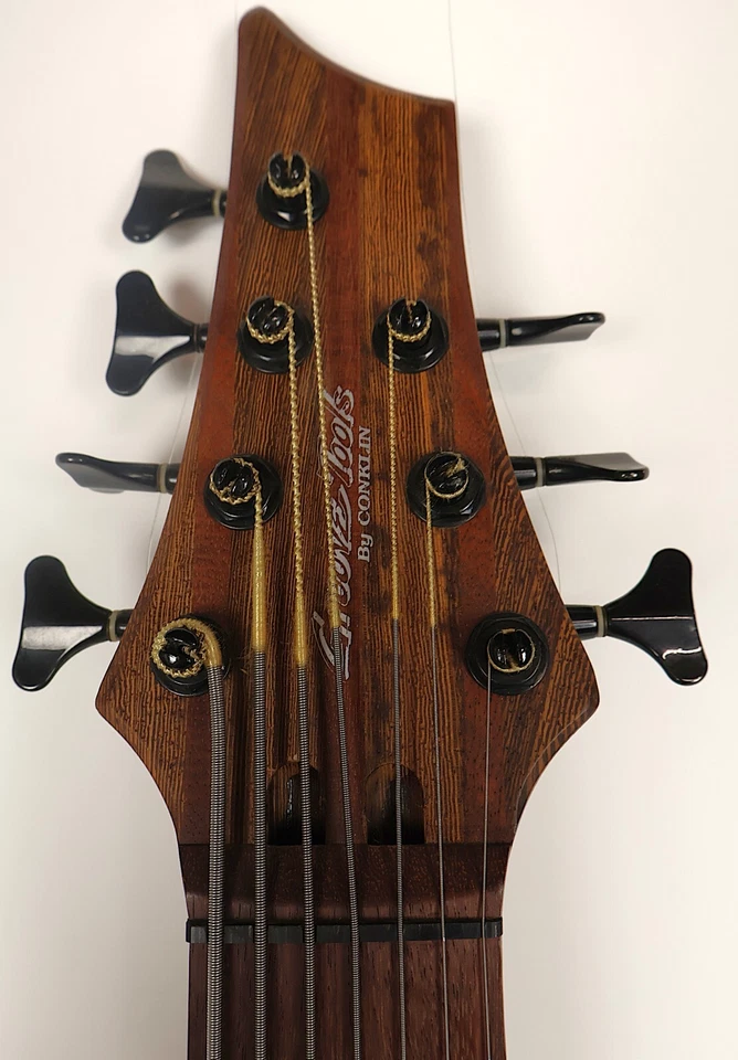 Bajo eléctrico de 7 cuerdas Conklin Guitars GT7 Groove Tools con estuche rígido Foto 4 de 4