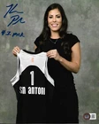 KELSEY PLUM SIGNED AUTOGRAPHED LAS VEGAS ACES 8X10 PHOTO HUSKIES w/ COA BECKETT