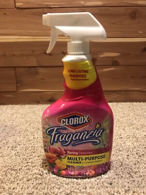 Clorox Franganzia Multi-Purpose Cleaner Spring Scent 24 FL OZ Rare