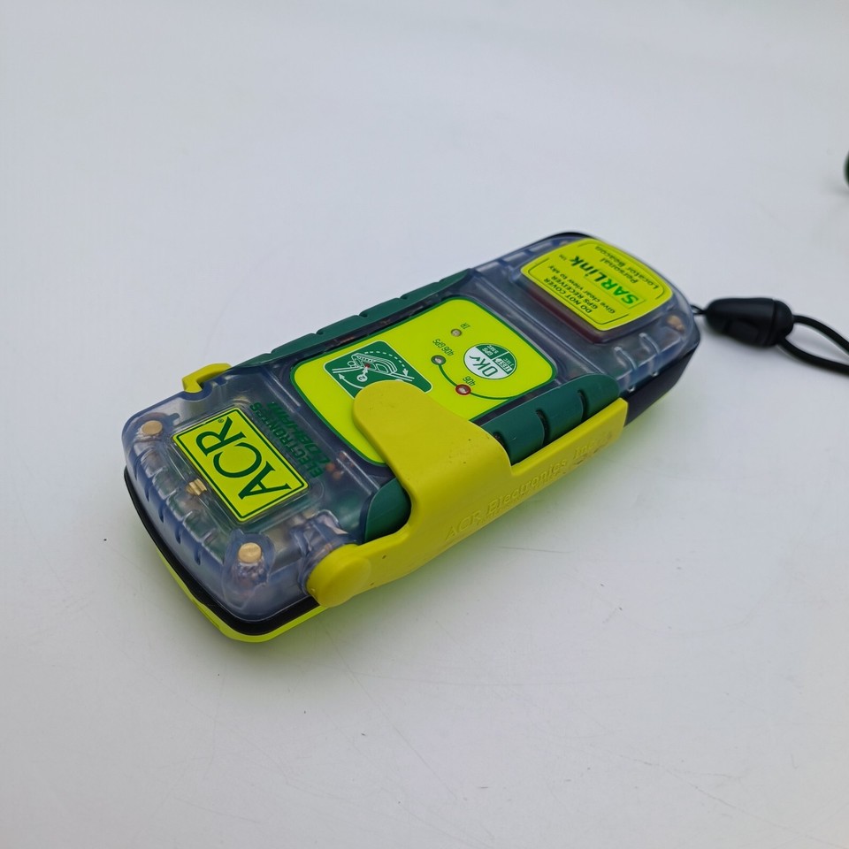 ACR SARlink PLB Emergency Personal Locator Beacon GPS 406 121.5 Mhz