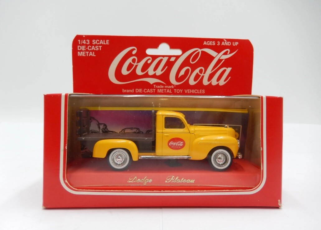 Camion DODGE PLATEAU Coca-Cola par Solido 1/43 : Finition premium pour collectionneurs