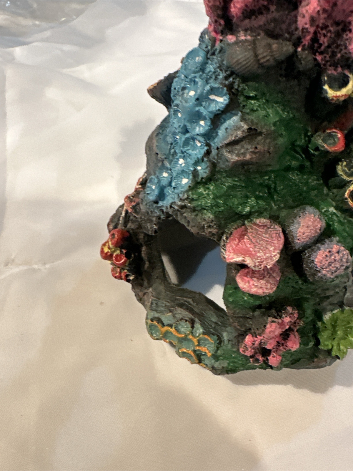 Fish Tank Rock Decor Coral Cave Aquarium Decorations Large Resin Coral