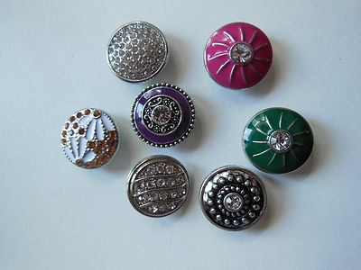 Clicks Buttons Druckknopf Click Button für Armband Kette kompatibel mit Chunks