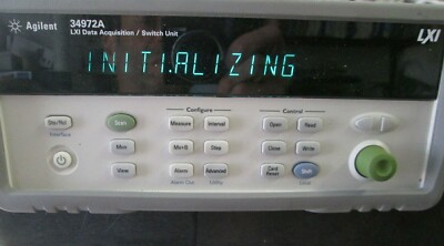 Agilent 34972A LXI Data Acquisition P E R F E C T CONDITION Ethernet & USB I/O