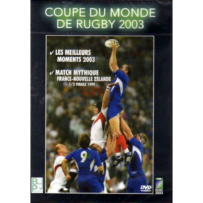 Taglio Del Monde Di Rugby 2003 DVD Nuova