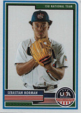 2023 Panini USA Baseball Stars & Stripes #36 Sebastian Norman
