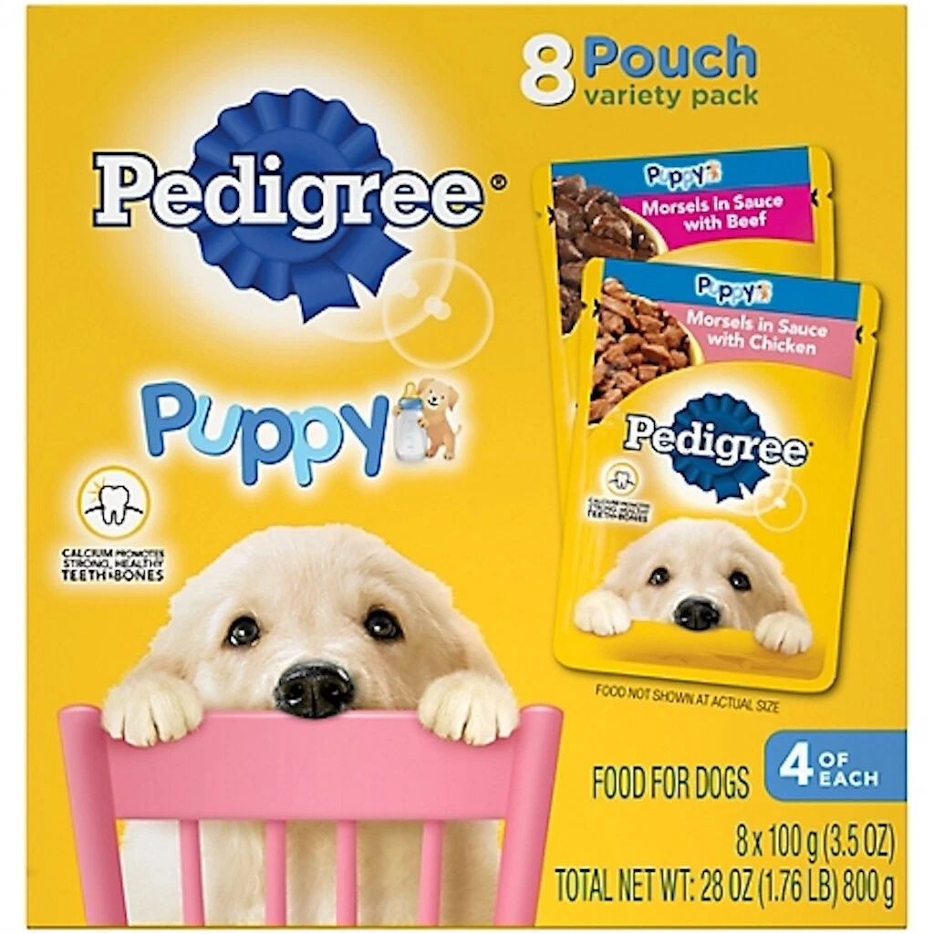 Pedigree gravy on sale puppy