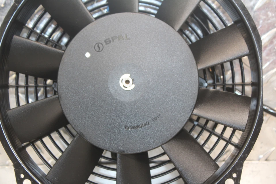 TRIUMPH TROPHY 1200 1999 ventilador de refrigeración del radiador del motor Foto 3 de 4