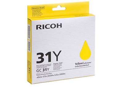 original Ricoh Tinte GC 31Y gelb 405691 3350n 3300n 5550 7700 MHD 2018-2019