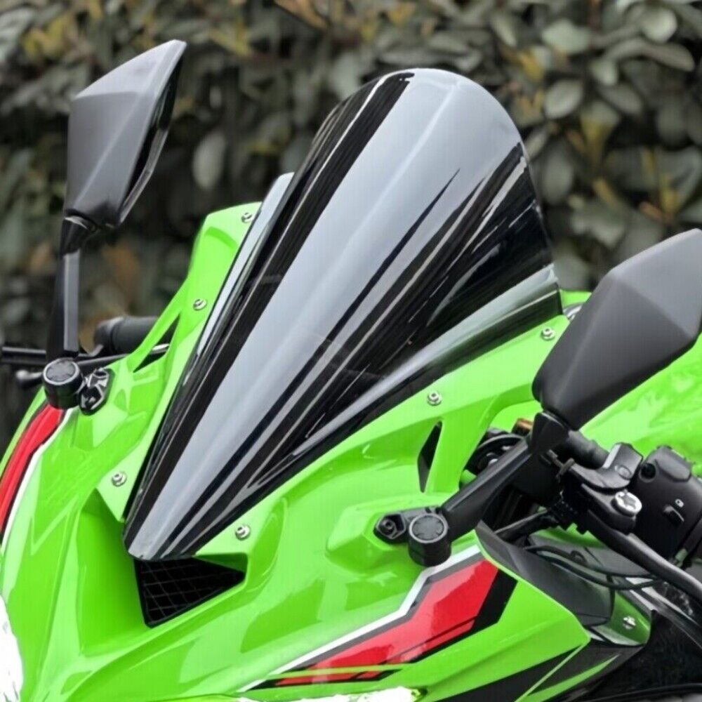 For 2023 - 2024 Ninj ZX4RR ZX-4RR Windshield Double Bubble For 2023 - 2024 Ninj ZX4RR ZX-4RR Windshield Double Bubble