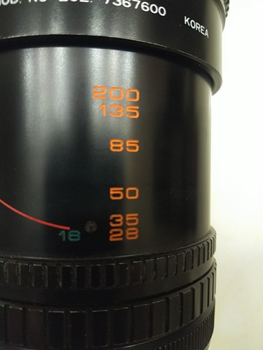 f=28-200 Multi coated Zoom Lens for Canon T50 - Picture 3 of 9