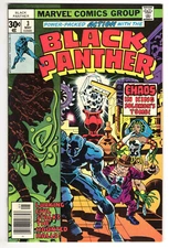 Black Panther #3 Very Fine 8.0 King Solomon's Tomb Jack Kirby Story & Art 1977