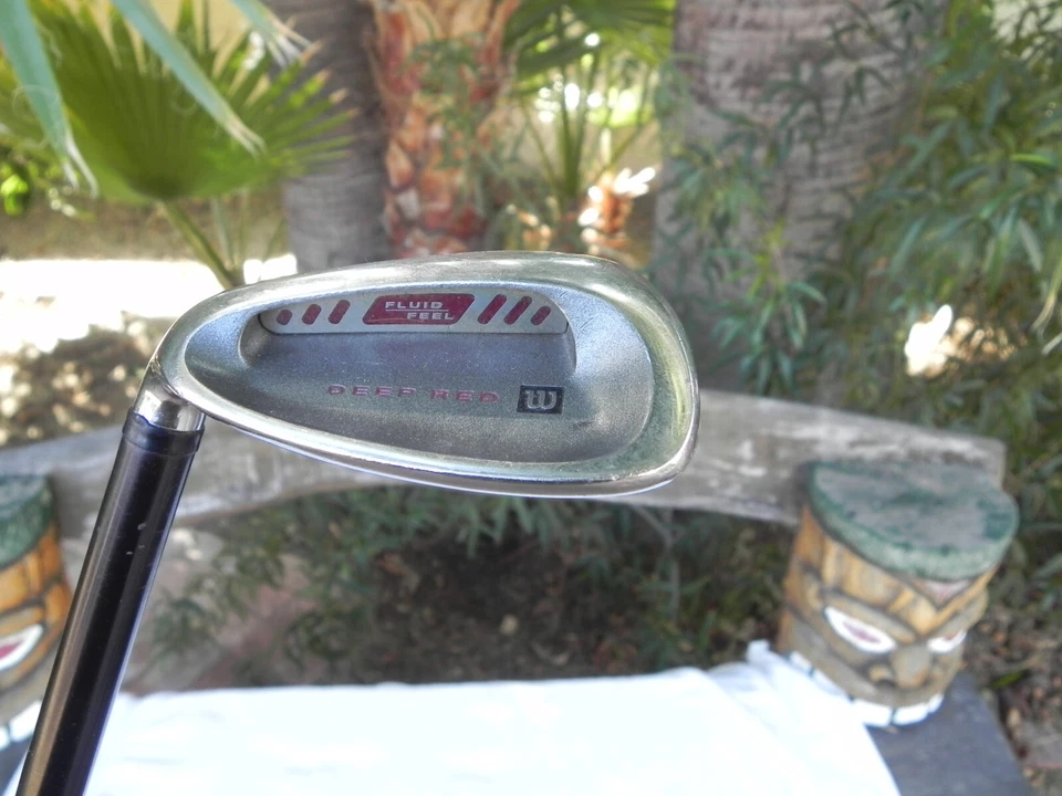 Seniors, LH, Wilson DEEP RED, LOB WEDGE, Fluid Feel, Graph. FatShaft LITE FLEX - Image 2 of 4