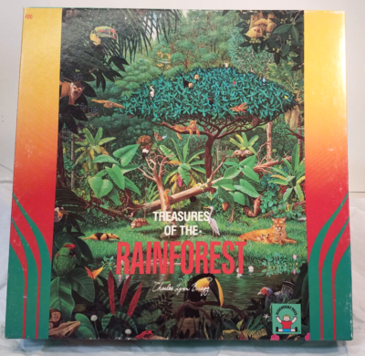 Puzzle THE TREASURES OF THE RAINFOREST 300 Pieces 20” X 27