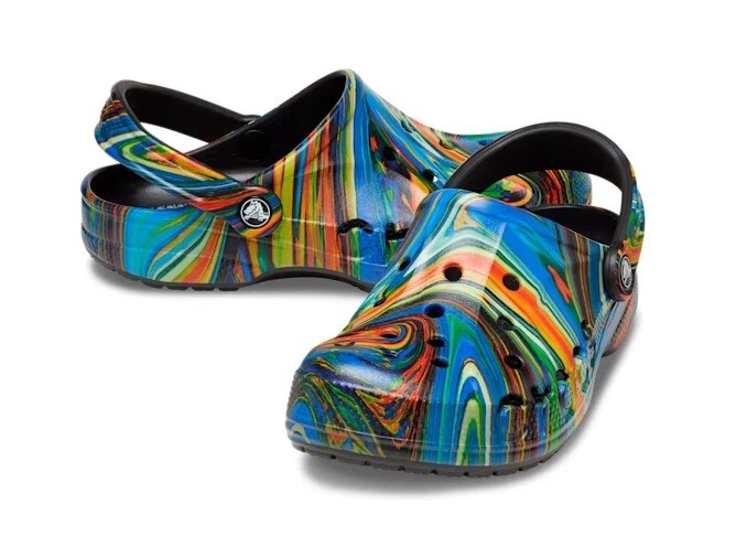 Baya printed crocs new arrivals