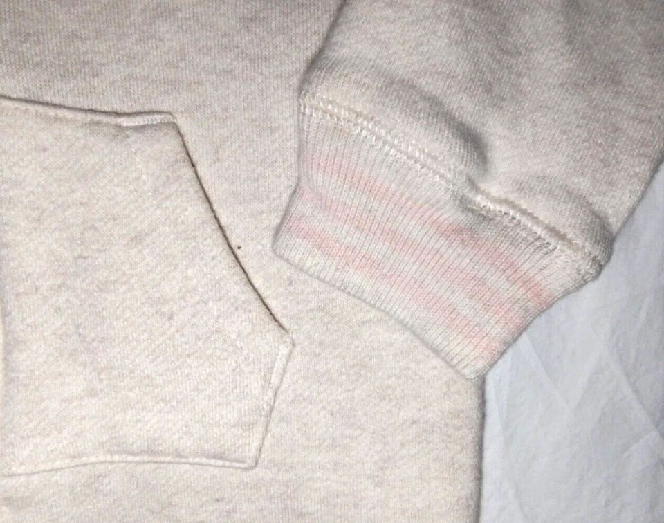 Oshkosh 1 pieza Con Capucha Beige 18 Mos Conjunto Con Capucha Orejas de Oso Longall Mameluco 1 pieza Niña Foto 4 de 4