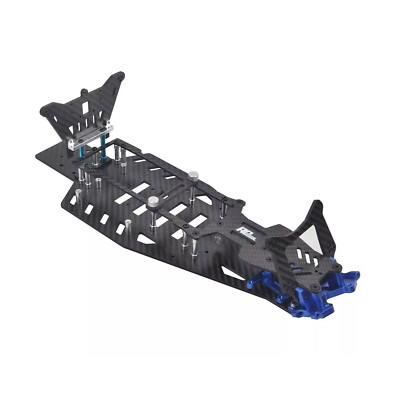 Carbon Chassis Frame Conversion Kit for Rustler VXL 2WD Bandit UpgradesALK