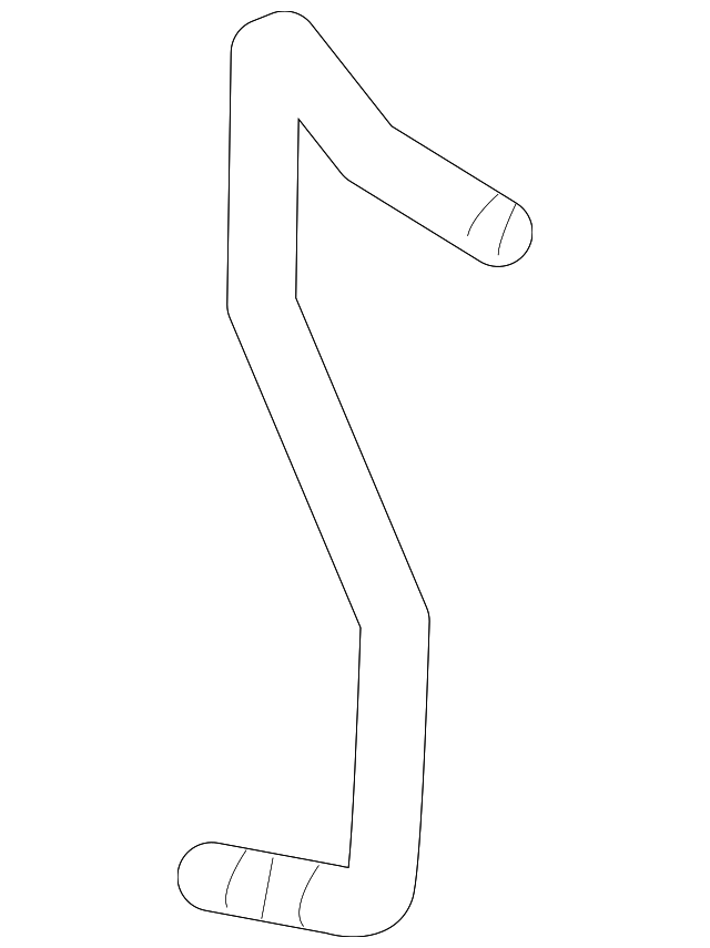 New Genuine Volvo XC90 Coolant Overflow Reservoir Hose Upper 20032006