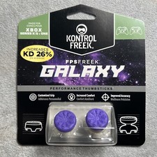 Kontrol Freek Xbox One S X Controller Performance Grip FPS Galaxy Purple 2pc NEW