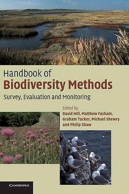 Handbuch der Biodiversitätsmethoden Erhebung, Bewertung und Monitoring Hill Fasham - Bild 1 von 1