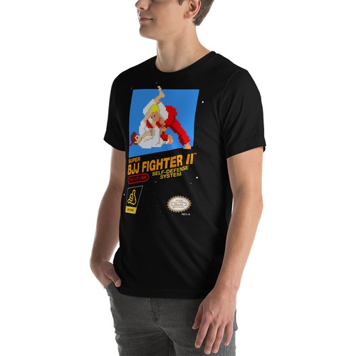 Street Fighter 2 Brazilian Jiu-Jitsu BJJ Gi No-gi UFC Nintendo T-Shirt - Picture 4 of 29
