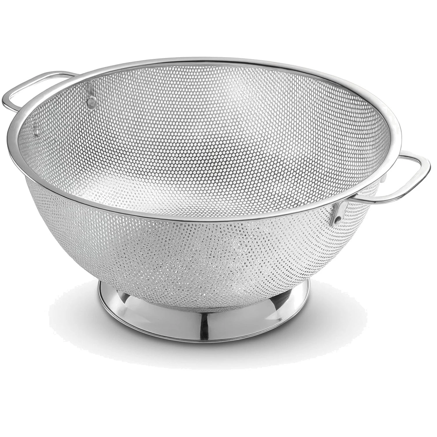Kitchen Colander with Stable Base - No-Tip Design for Safety