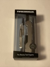 Tweezerman Brow And Facial Grooming Set Mini Slant Tweezer , Spoolie, Brow Razor