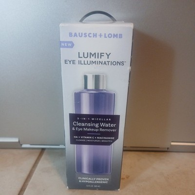 Bausch + Lomb Lumify Eye Illuminations 3-in-1 Micellar Cleansing Water-5.4oz.