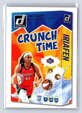 2025 Donruss WNBA #20 Kiki Iriafen Crunch Time