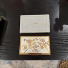 VTG Colibri Metal Business/Credit Card Holder Birds On Floral Branch Japanese St — photo 1